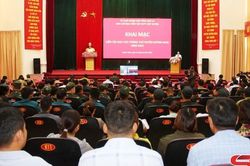 Khai mạc diễn tập khu vực phòng thủ huyện Quỳnh Nhai năm 2023