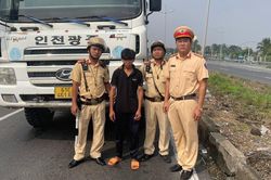 Nhân viên sửa chữa ô tô trộm xe ben từ Bình Dương chạy về miền Tây