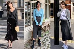 10 set chân váy dài đáng thử trong mùa lạnh năm nay