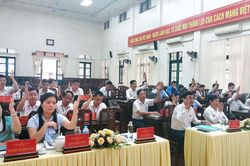 HĐND TP. Sông Công: Thông qua 16 dự thảo nghị quyết