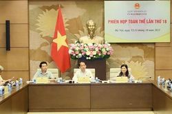 Thẩm tra Báo cáo của Chính phủ về kết quả rà soát hệ thống văn bản quy phạm pháp luật