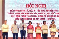 Gia Lâm khen thưởng 61 cá nhân đạt danh hiệu 'Người tốt, việc tốt'