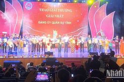 Đảng ủy Bộ Chỉ huy Quân sự tỉnh đoạt giải Nhất Hội thi cán bộ 'Dân vận khéo' tỉnh Đắk Lắk