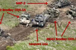 Số phận hẩm hiu của Leopard 2 và Strv 122 sau khi bị Nga bắn cháy