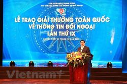 Trao Giải thưởng Toàn quốc về Thông tin Đối ngoại lần thứ IX