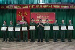BĐBP Hà Tĩnh: Khen thưởng quân nhân dự bị có thành tích trong huấn luyện