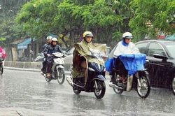 Thời tiết Nghệ An ngày 13/10: Trời mưa vừa, mưa to, có nơi mưa rất to và dông