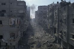 Hình ảnh Gaza sau những đợt không kích của Israel