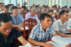 Krông Pa: 100 học viên tham gia lớp tập huấn xây dựng nông thôn mới