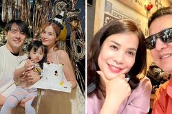 Chí Trung tình tứ bên bạn gái, Trấn Thành cùng Hari Won selfie, chồng mong Đỗ Mỹ Linh dễ tính hơn