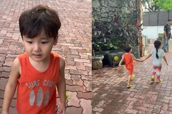 Hòa Minzy khoe bé Bo đã có 'bạn gái', còn tình tứ tay trong tay