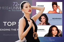 Lộ diện 10 thí sinh dẫn đầu bình chọn tại Miss Universe: Không có Bùi Quỳnh Hoa