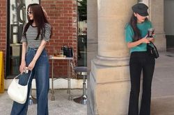 4 kiểu quần jeans tạo cảm giác chân thon gọn hơn