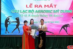 Ra mắt câu lạc bộ Aerobic Mỹ Dung