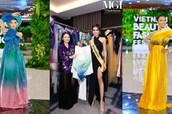 BST 'Trầm hương lạc nhạn' tại Vietnam Beauty Fashion Fest 6: Kết hợp truyền thống và hiện đại