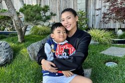 Thúy Diễm - Lương Thế Thành 'tranh cãi' vì một chuyện của quý tử đầu lòng