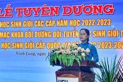 Vĩnh Long: Hàng trăm học sinh giỏi các cấp được tuyên dương