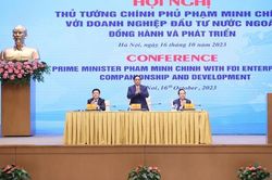 Thủ tướng Chính phủ gặp mặt cộng đồng doanh nghiệp đầu tư nước ngoài