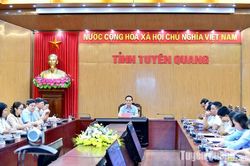 Tổ công tác cải cách thủ TTHC của Thủ tướng Chính phủ họp trực tuyến với các địa phương