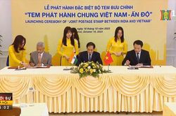 Việt Nam - Ấn Độ phát hành bộ tem chung