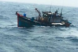 15 ngư dân Quảng Nam mất tích do chìm tàu trên biển