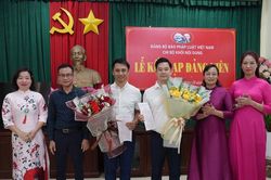 Chi bộ Khối Nội dung, Đảng bộ Báo Pháp luật Việt Nam kết nạp Đảng viên mới