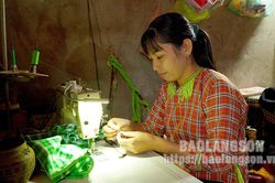 Hải Yến: Nỗ lực bảo tồn, phát huy nghề thêu, dệt thổ cẩm của người Nùng Phàn Slình