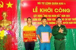 Khởi công xây dựng 'Nhà Đại đoàn kết' tại Nam Đông