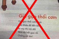 Bộ Giáo dục và Đào tạo khẳng định bài đồng dao 'Giã gạo thổi cơm' không có trong sách giáo khoa