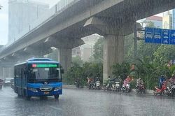 Hà Nội sắp mưa rất to, nhiệt độ giảm mạnh