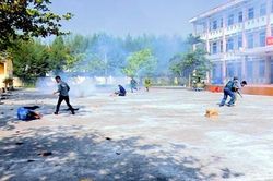 Thái Bình: Tổ chức thành công diễn tập chiến đấu xã trong khu vực phòng thủ năm 2023