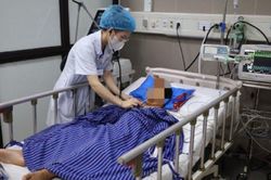 Bắt rắn độc nhét vào cặp, bé 7 tuổi nhập viện