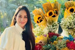 Visual đẹp rạng ngời của Khánh Thi hậu sinh nở lần ba tại Hà Nội