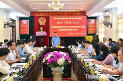 Các ban HĐND tỉnh họp thẩm tra dự thảo nghị quyết