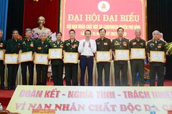 Trên 3,6 tỷ đồng giúp đỡ nạn nhân chất độc da cam