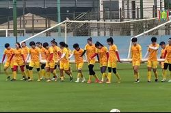 Đội tuyển nữ Việt Nam tích cực tập luyện cho World Cup