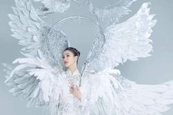 Á hậu Phương Nhi mang 'Cò ơi' đi thi Miss International Hoa hậu Quốc tế 2023