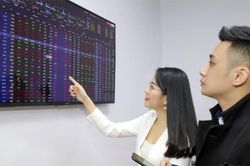 Nhóm cổ phiếu chứng khoán và bất động sản tăng trần, VN-Index tăng 20,18 điểm