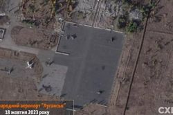 Hình ảnh vệ tinh tiết lộ thiệt hại ở sân bay Luhansk sau cuộc tấn công bằng tên lửa ATACMS