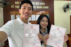 Đoàn Văn Hậu - Doãn Hải My đăng kí kết hôn đúng ngày đặc biệt