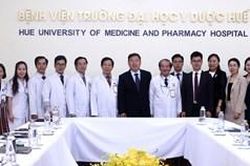 Hợp tác với bệnh viện hàng đầu Trung Quốc