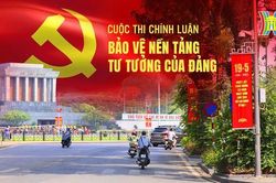 Lan tỏa Cuộc thi chính luận bảo vệ nền tảng tư tưởng của Đảng