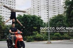 Công an xác minh vụ Quốc Cơ - Quốc Nghiệp chồng đầu đi trên xe máy ở TPHCM