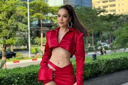 Loạt váy cut-out táo bạo của Lê Hoàng Phương ở Hoa hậu Hòa bình