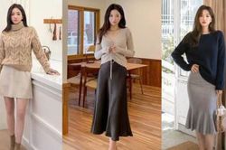 4 kiểu chân váy vừa đẹp vừa ấm cho nàng diện mùa lạnh