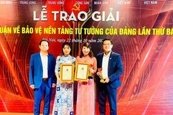 Lào Cai có 2 tác phẩm đạt giải Khuyến khích Cuộc thi Chính luận về bảo vệ nền tảng tư tưởng của Đảng lần thứ 3