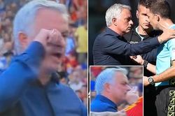 Mourinho bị đuổi vì chọc tức đối thủ ở phút thứ... 100, lỡ hẹn trận đại chiến với Inter Milan