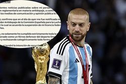 Bị cấm 2 năm vì doping, đồng đội của Messi tuyên bố bản thân vô tội với lý do đầy bất ngờ