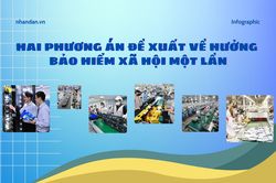 2 phương án đề xuất về hưởng bảo hiểm xã hội một lần