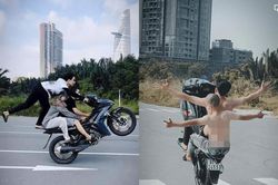 Xác minh clip nhóm thanh niên 'bốc đầu' xe máy ở khu đô thị Thủ Thiêm